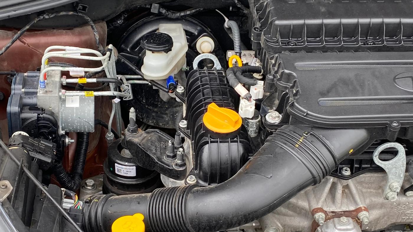 2025 Tata TIGOR XZ Plus CNG MT LUX, CNG, Manual, 18,746 km, Engine View - Right