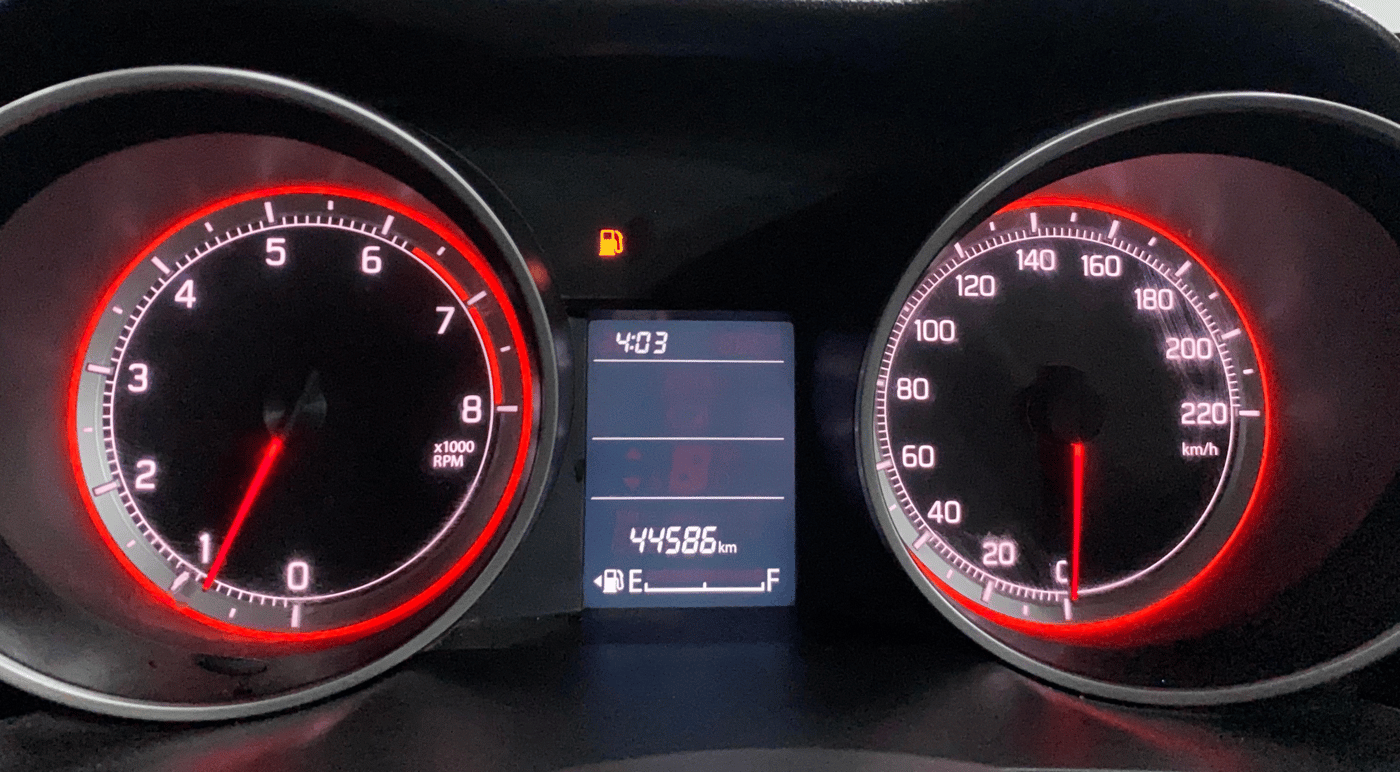 2021 Maruti Swift VXI, Petrol, Manual, 44,580 km, Odometer Image