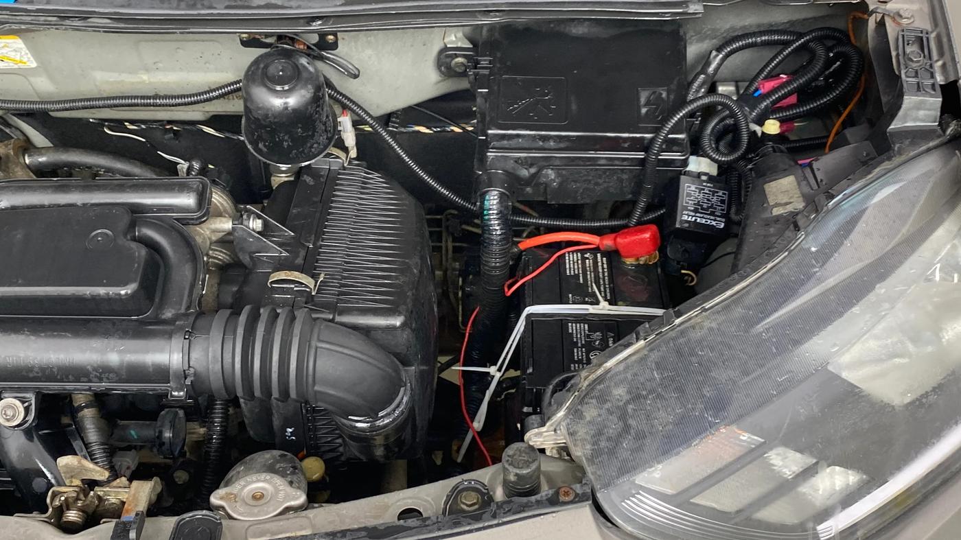 2021 Datsun Go A, Petrol, Manual, 77,229 km, Engine View - Left