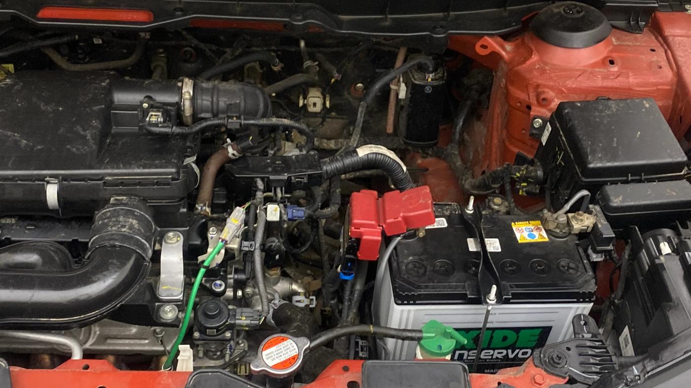2023 Maruti BREZZA ZXI SMART HYBRID , Petrol, Manual, 43,560 km, Engine View - Left