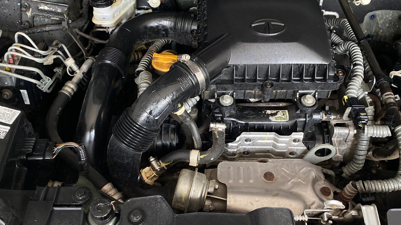 2023 Tata NEXON XZA PLUS PETROL, Petrol, Automatic, 21,880 km, Engine View - Right
