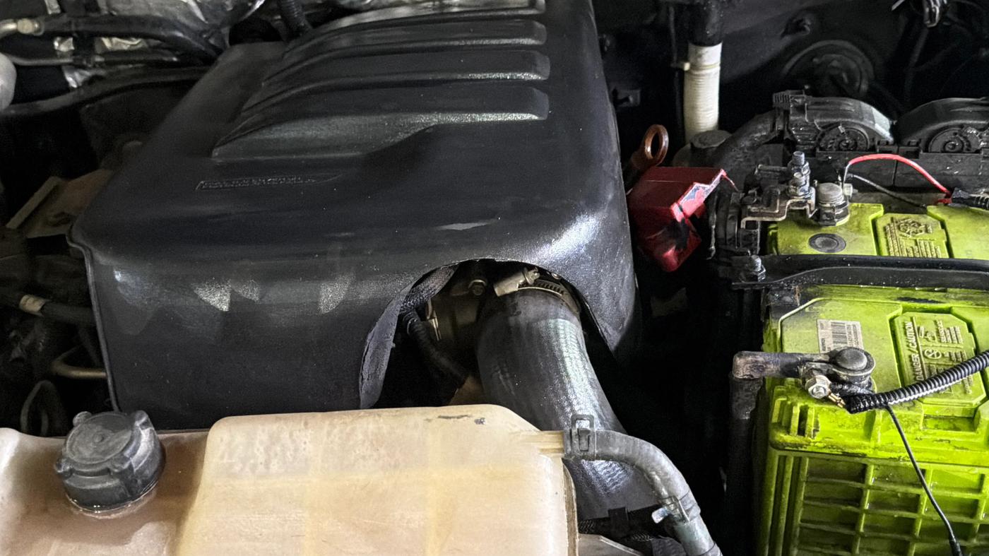 2021 Mahindra Thar LX PETROL HT 4WD AT, Petrol, Automatic, 82,466 km, Engine View - Left