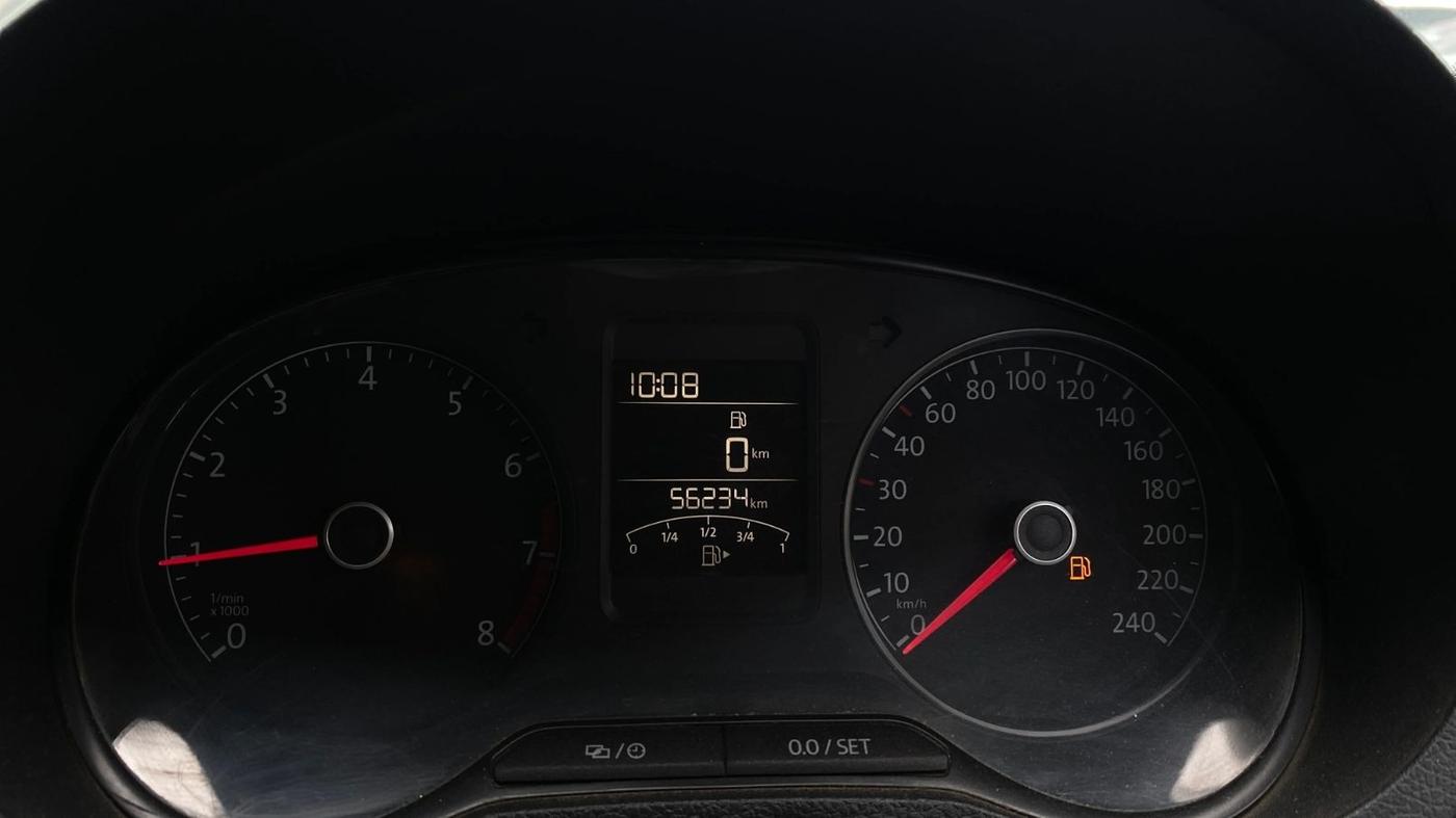 2019 Volkswagen Polo COMFORTLINE 1.0L MPI, Petrol, Manual, 56,229 km, Odometer Image