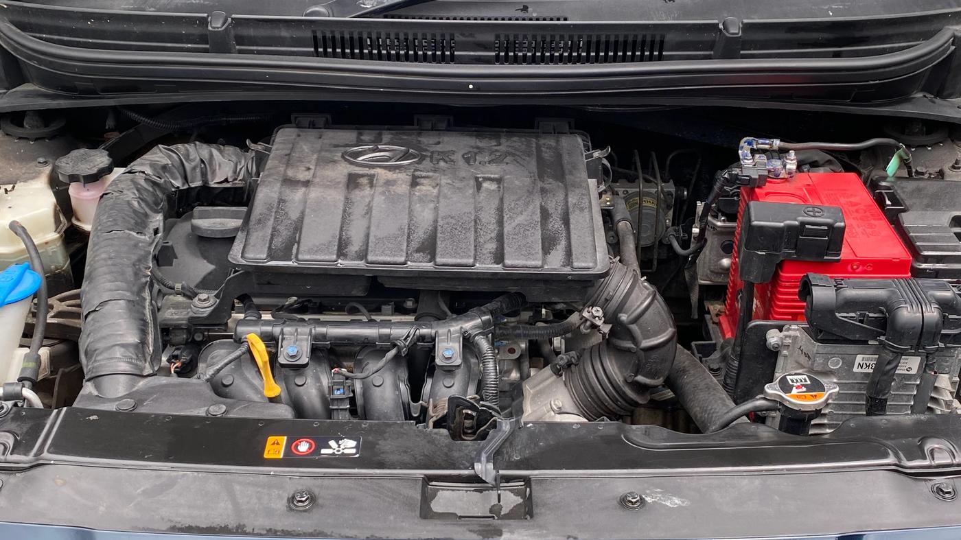 2020 Hyundai GRAND I10 NIOS SPORTZ AMT 1.2 KAPPA VTVT, Petrol, Automatic, 37,821 km, Engine View