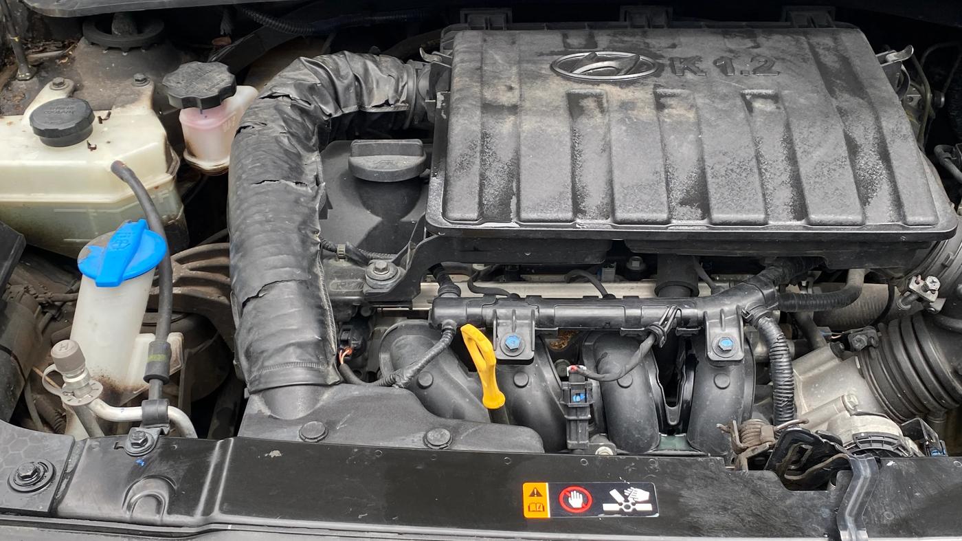 2020 Hyundai GRAND I10 NIOS SPORTZ AMT 1.2 KAPPA VTVT, Petrol, Automatic, 37,821 km, Engine View - Right
