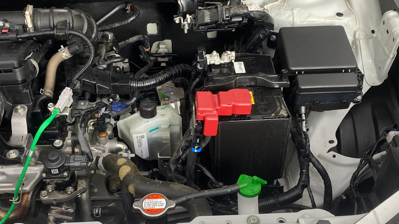 2025 Toyota Glanza V AMT, Petrol, Automatic, 2,344 km, Engine View - Left