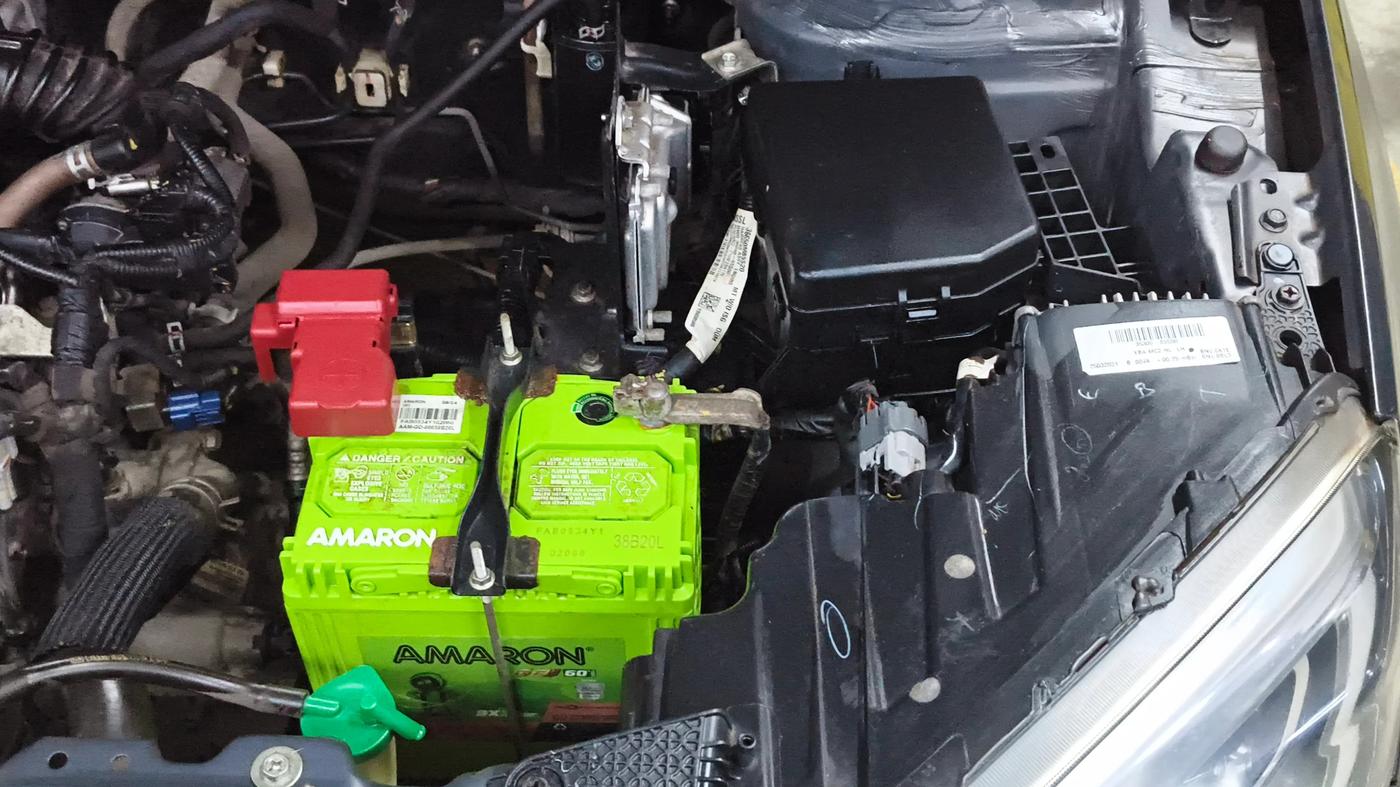 2021 Maruti Vitara Brezza VXI, Petrol, Manual, 54,204 km, Engine View - Left