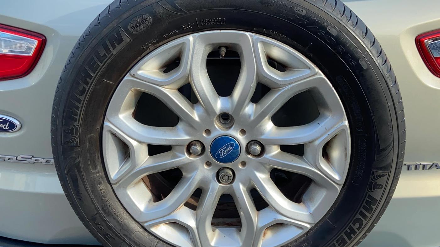 2015 Ford Ecosport TITANIUM 1.5L PETROL AT, Petrol, Automatic, 1,12,827 km, Spare Tyre