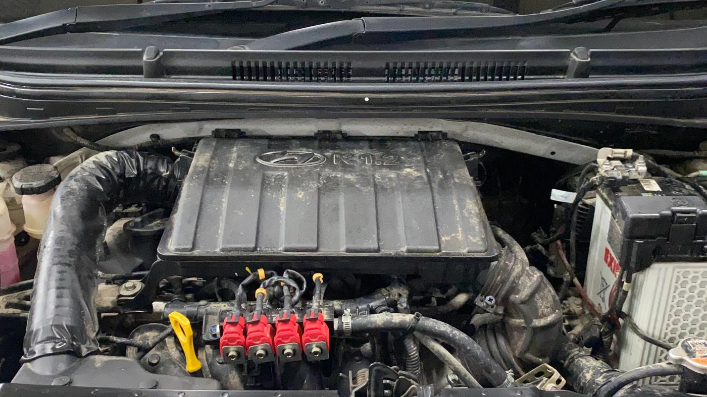 2025 Hyundai AURA S 1.2, CNG, Manual, 23,514 km, Engine View