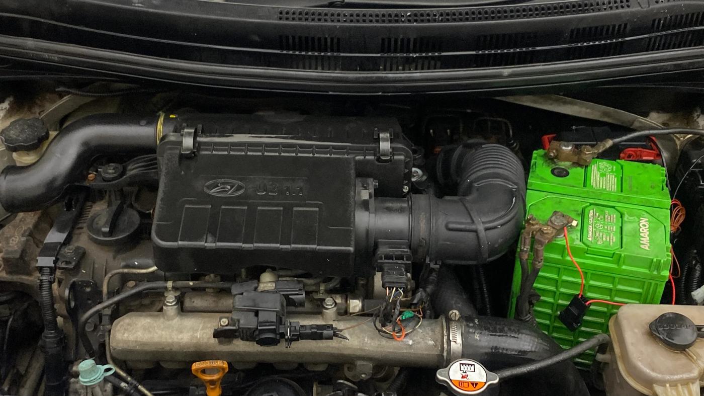 2015 Hyundai Xcent BASE 1.1, Diesel, Manual, 1,09,175 km, Engine View