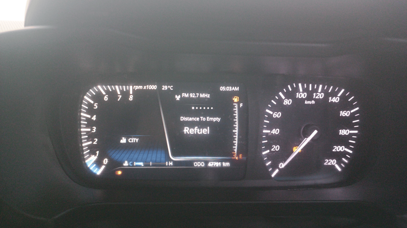 2020 Tata ALTROZ XZ PETROL, Petrol, Manual, 47,750 km, Odometer Image