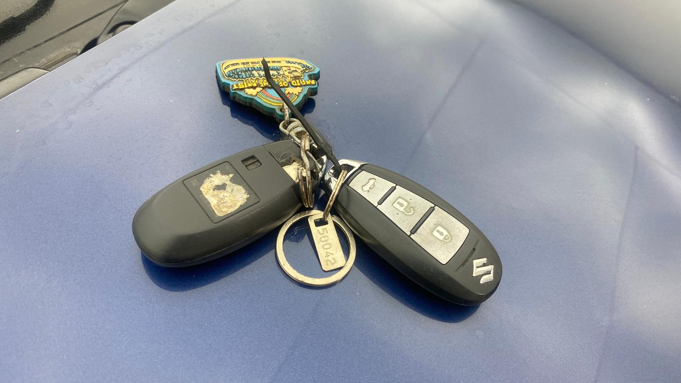 2019 Maruti Ciaz ALPHA  AT 1.5 SHVS PETROL, Petrol, Automatic, 52,089 km, Key Close Up