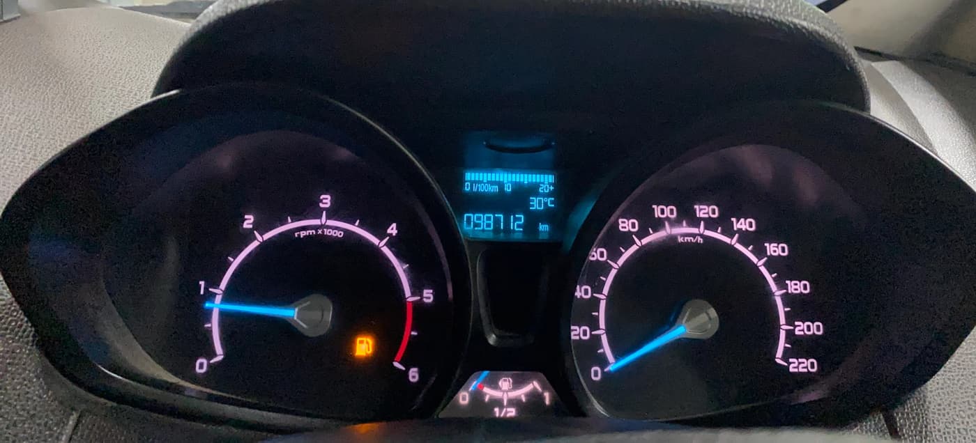 2017 Ford Ecosport TREND 1.5L DIESEL, Diesel, Manual, 98,691 km, Odometer Image