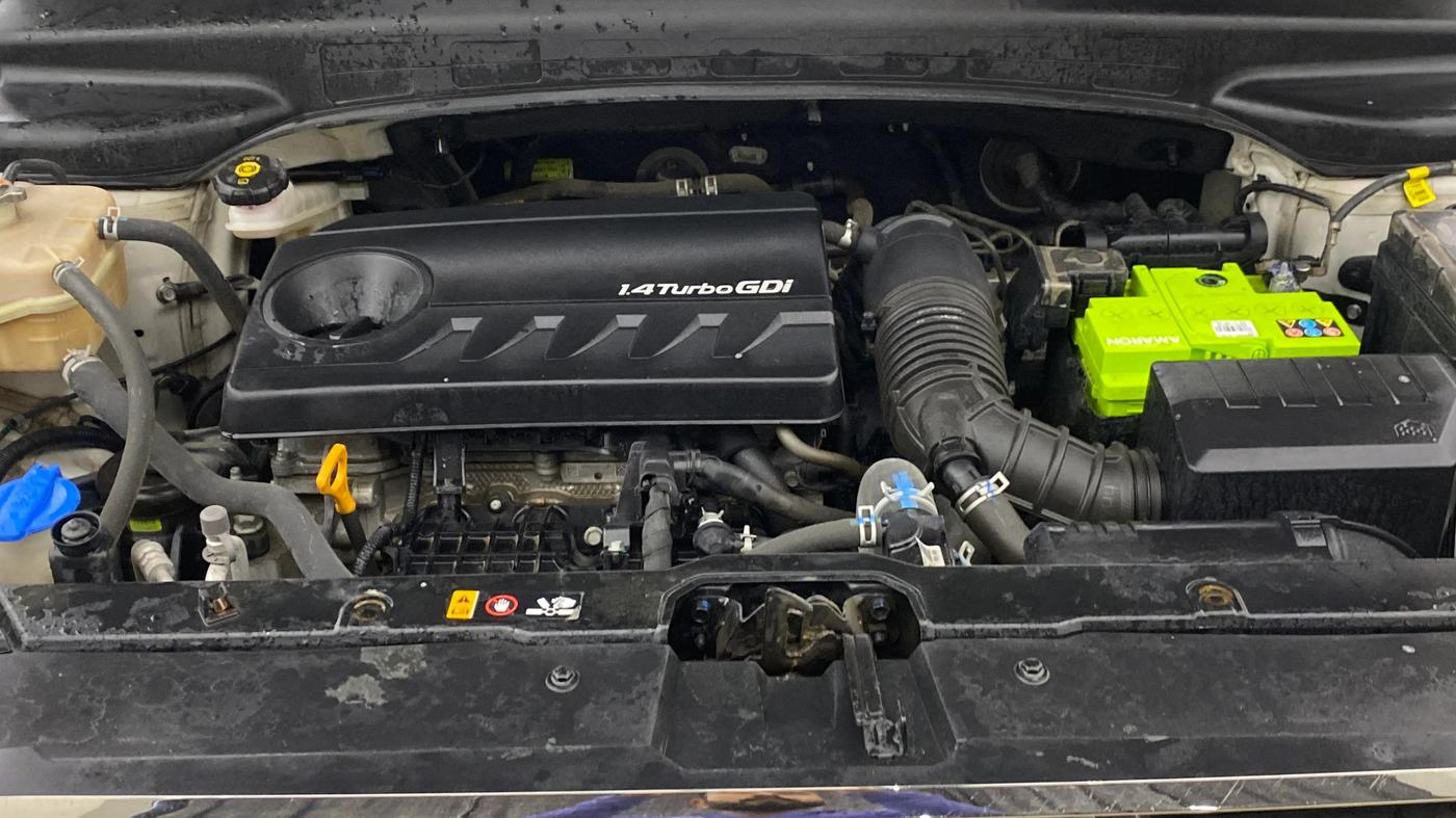 2021 Hyundai Creta SX (O) 1.4 TURBO DCT, Petrol, Automatic, 1,01,108 km, Engine View