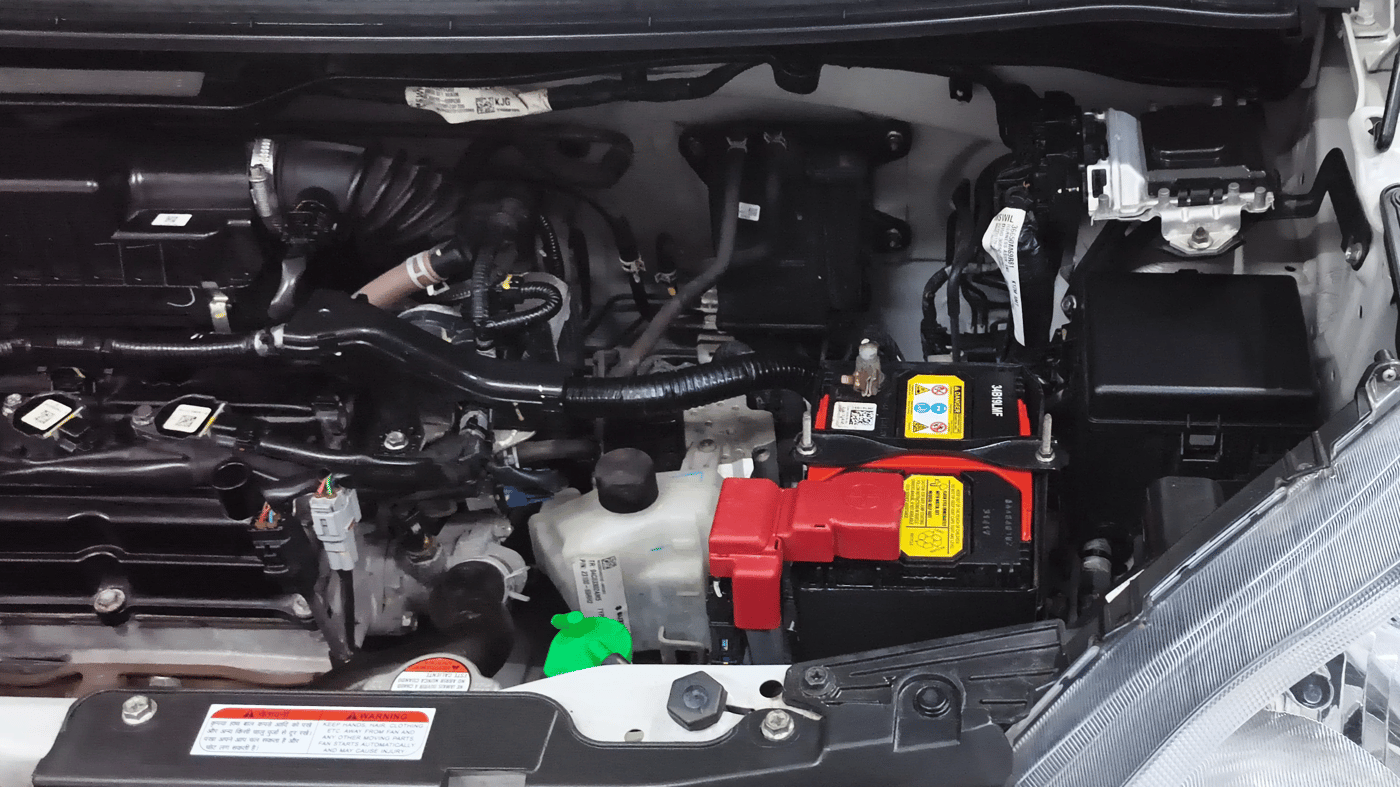 2022 Maruti New Wagon-R ZXI 1.2 AMT, Petrol, Automatic, 6,268 km, Engine View - Left