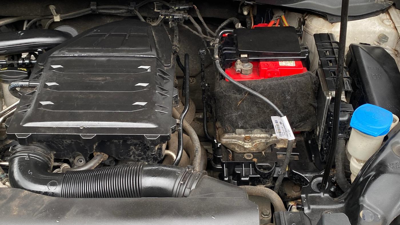 2022 Volkswagen TAIGUN HIGHLINE 1.0 TSI AT, Petrol, Automatic, 37,708 km, Engine View - Left