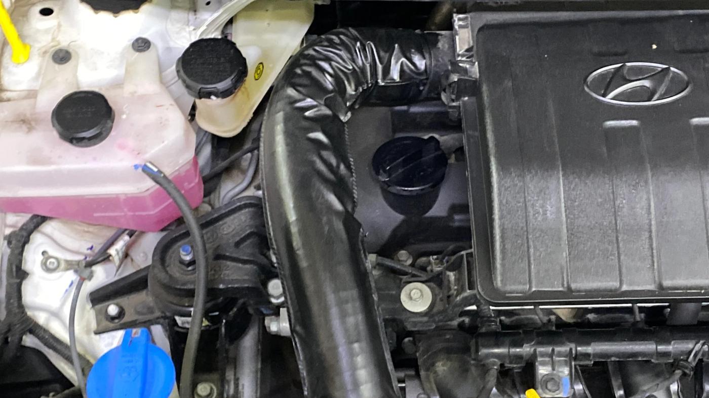 2025 Hyundai EXTER SX(O) CONNECT 1.2 AMT, Petrol, Automatic, 8,069 km, Engine View - Right