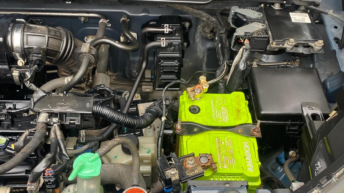 2019 Maruti S PRESSO VXI PLUS AMT, Petrol, Automatic, 65,473 km, Engine View - Left