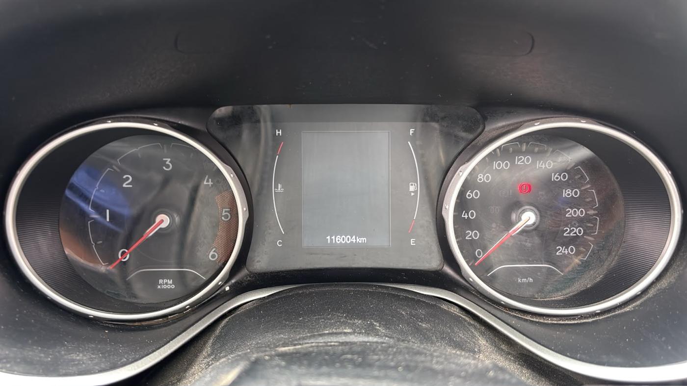 2017 Jeep Compass LIMITED (O) 2.0 DIESEL, Diesel, Manual, 1,15,974 km, Odometer Image