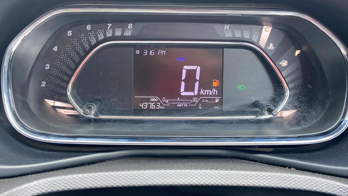 2021 Tata NEXON XZ PLUS PETROL, Petrol, Manual, 43,746 km, Odometer Image