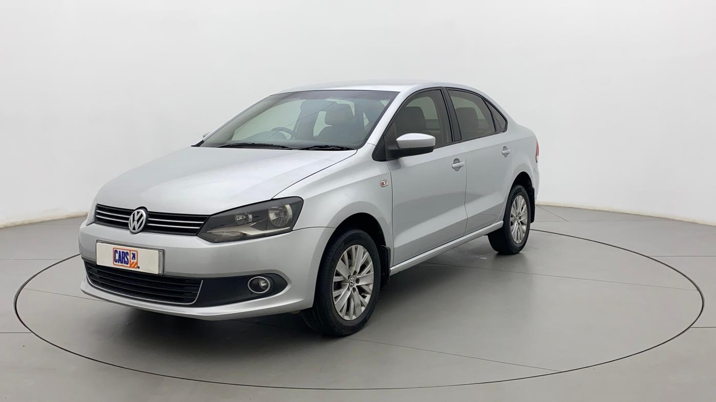2015 Volkswagen Vento HIGHLINE 1.5 AT, Diesel, Automatic, 95,399 km, Left Front Diagonal