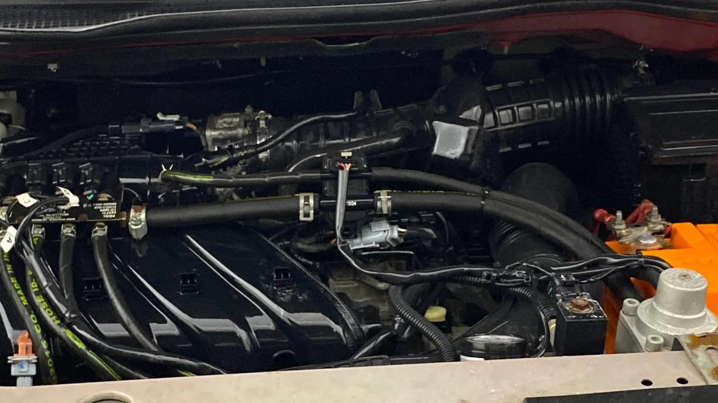 2019 Nissan Kicks XL 1.5, CNG, Manual, 55,560 km, Engine View