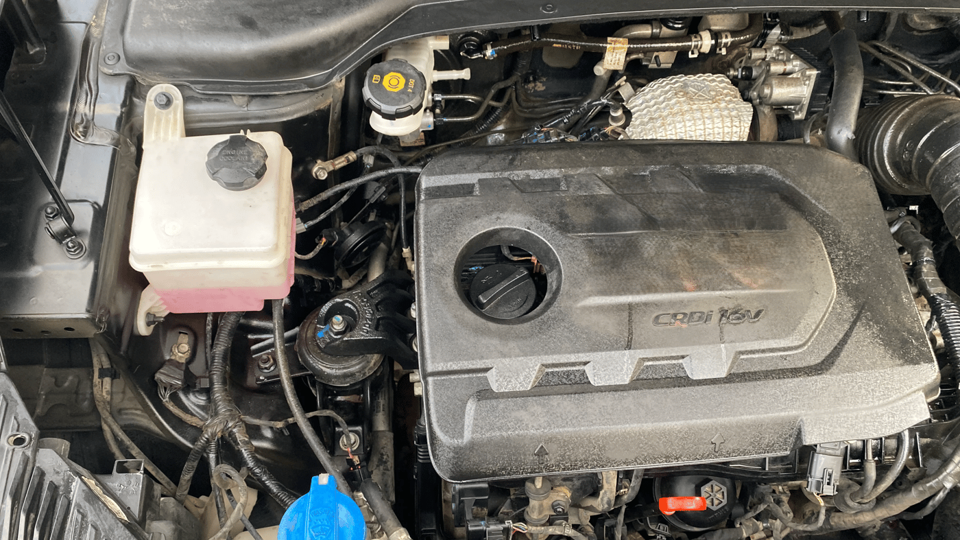 2021 Hyundai Creta SX (O) AT 1.5 DIESEL, Diesel, Automatic, 1,00,034 km, Engine View - Right