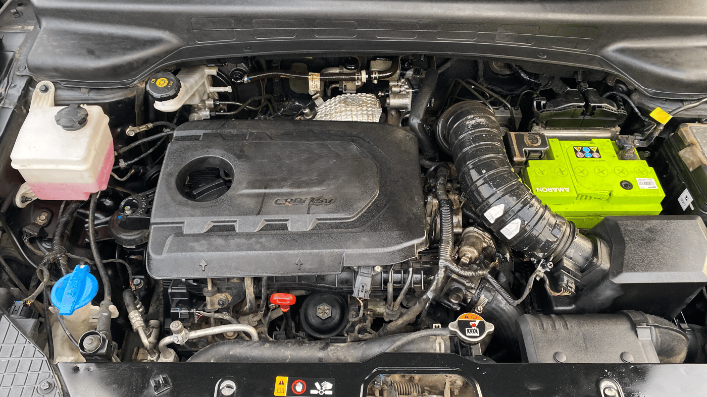 2021 Hyundai Creta SX (O) AT 1.5 DIESEL, Diesel, Automatic, 1,00,034 km, Engine View