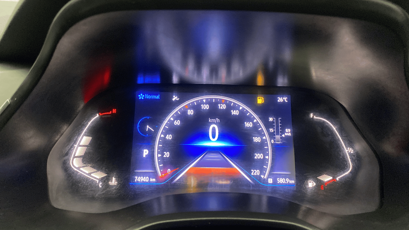 2021 Renault Kiger RXZ TURBO CVT, Petrol, Automatic, 74,919 km, Odometer Image