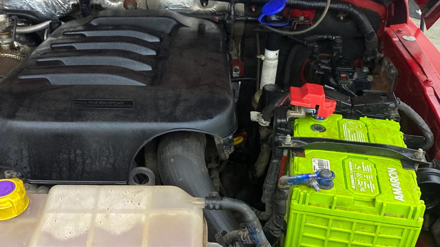 2020 Mahindra Thar LX D 4WD MT CONVERTIBLE, Diesel, Manual, 80,574 km, Engine View - Left