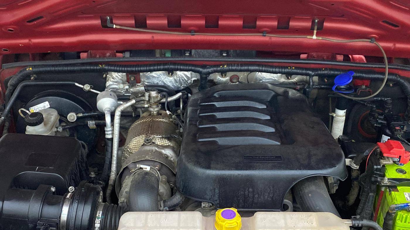 2020 Mahindra Thar LX D 4WD MT CONVERTIBLE, Diesel, Manual, 80,574 km, Engine View