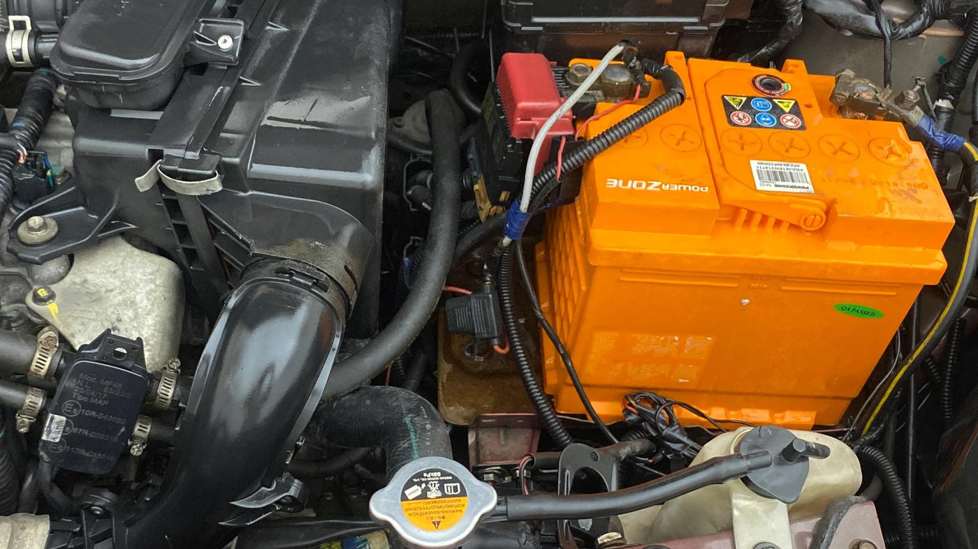 2015 Datsun Go Plus T, CNG, Manual, 84,113 km, Engine View - Left