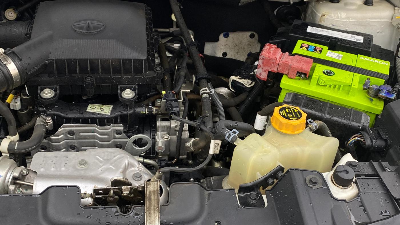 2023 Tata NEXON XZA PLUS PETROL, Petrol, Automatic, 36,172 km, Engine View - Left