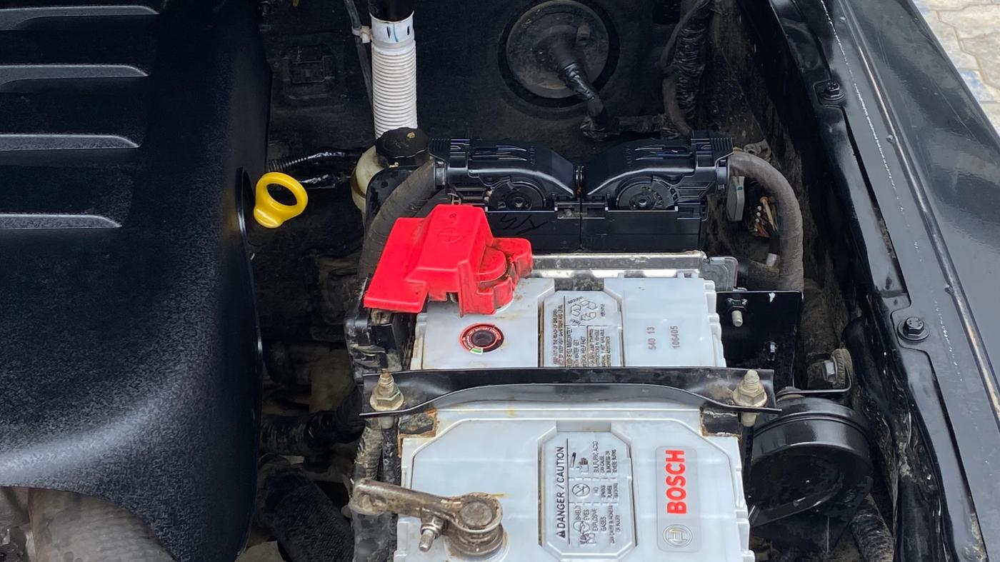 2021 Mahindra Thar LX PETROL HT 4WD AT, Petrol, Automatic, 42,277 km, Engine View - Left