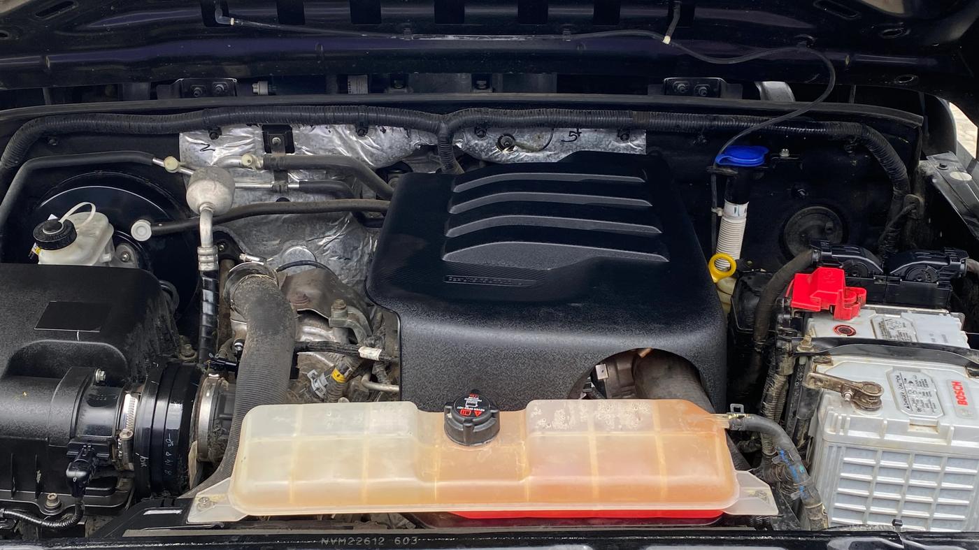 2021 Mahindra Thar LX PETROL HT 4WD AT, Petrol, Automatic, 42,277 km, Engine View