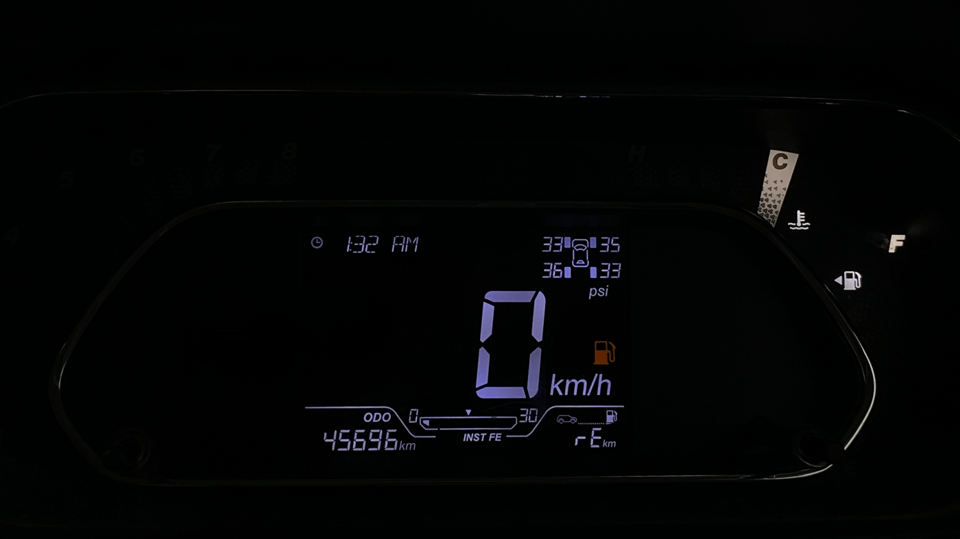 2023 Tata Tiago XZ PLUS PETROL, Petrol, Manual, 45,693 km, Odometer Image