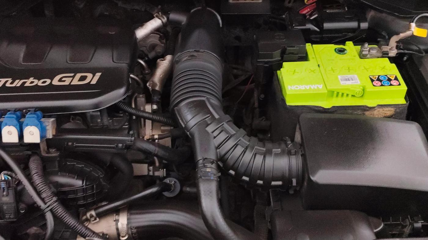 2021 Hyundai NEW I20 ASTA (O) 1.0 TURBO GDI DCT, CNG, Automatic, 48,190 km, Engine View - Left