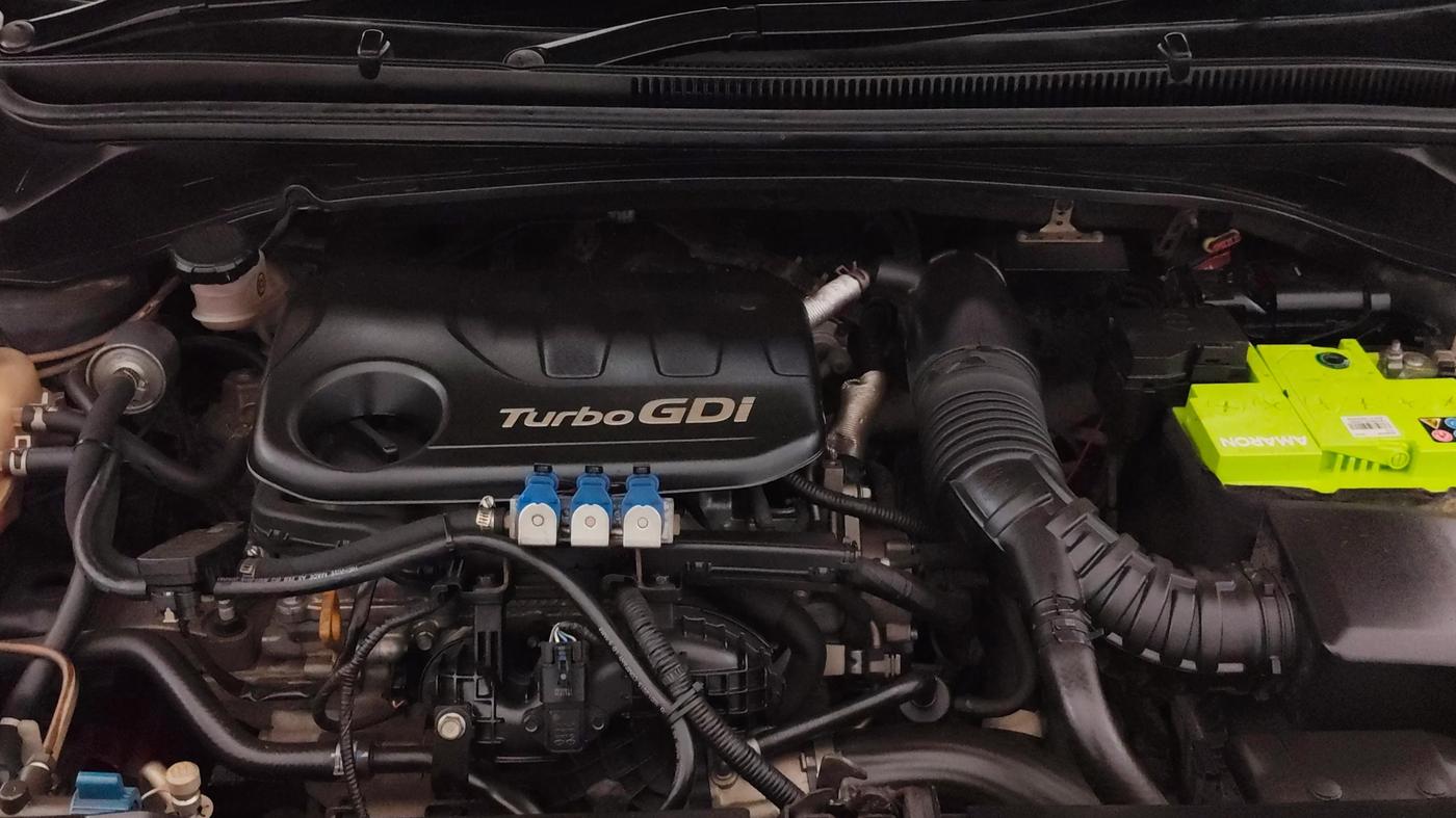 2021 Hyundai NEW I20 ASTA (O) 1.0 TURBO GDI DCT, CNG, Automatic, 48,190 km, Engine View