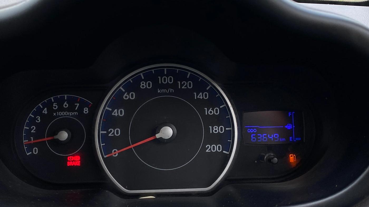 2013 Hyundai i10 MAGNA 1.2, Petrol, Manual, 63,644 km, Odometer Image
