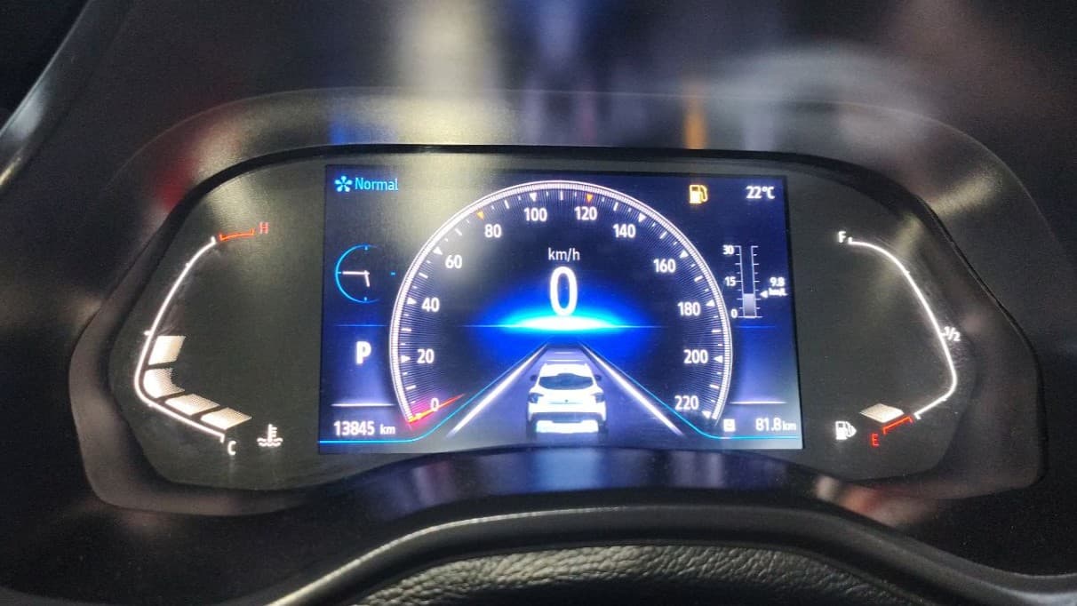 2023 Renault Kiger RXZ TURBO CVT, Petrol, Automatic, 13,845 km, Odometer Image
