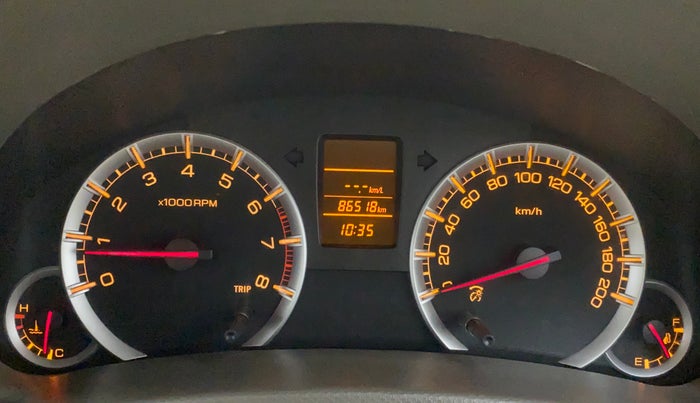 2016 Maruti Ertiga VXI, Petrol, Manual, 86,518 km, Odometer Image