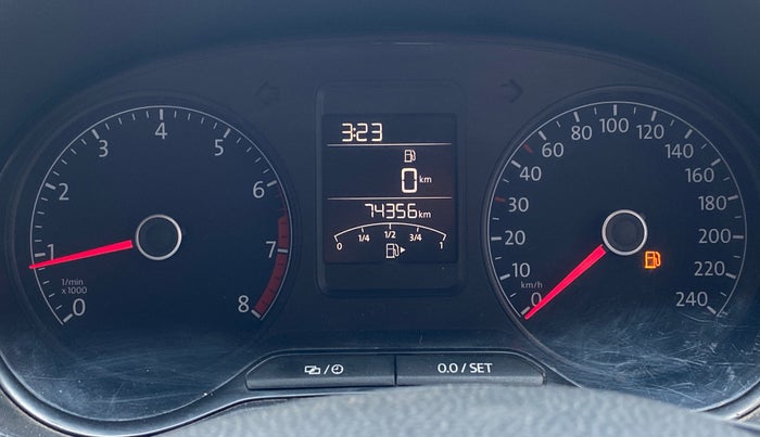 2016 Volkswagen Polo HIGHLINE1.2L, Petrol, Manual, 74,301 km, Odometer Image