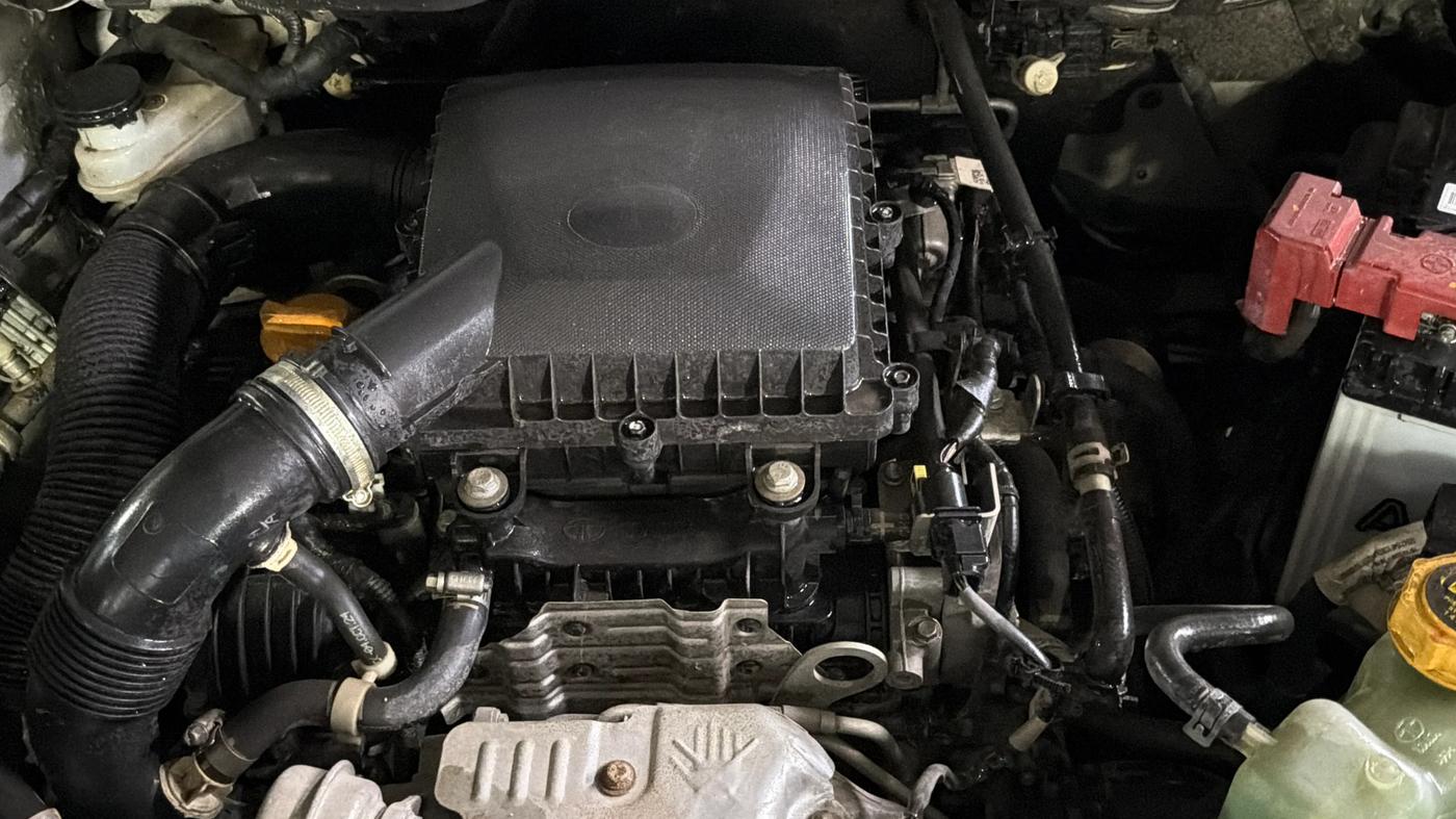 2024 Tata Curvv Creative Plus S 1.2 Petrol 7DCA, Petrol, Automatic, 29,193 km, Engine View