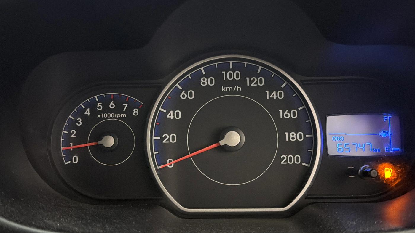 2016 Hyundai i10 MAGNA 1.2, Petrol, Manual, 65,737 km, Odometer Image