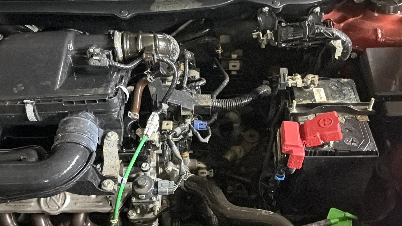 2023 Maruti FRONX DELTA PLUS 1.2MT, Petrol, Manual, 15,074 km, Engine View - Left