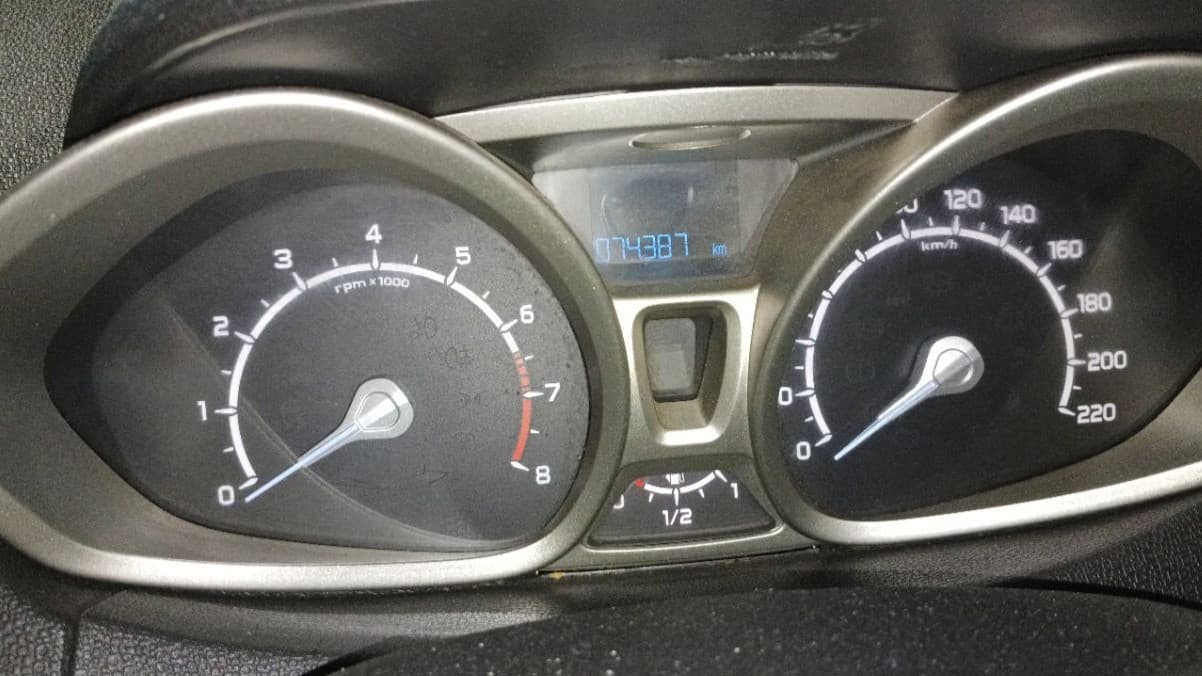 2013 Ford Ecosport TITANIUM 1.5L PETROL AT, Petrol, Automatic, 74,387 km, Odometer Image