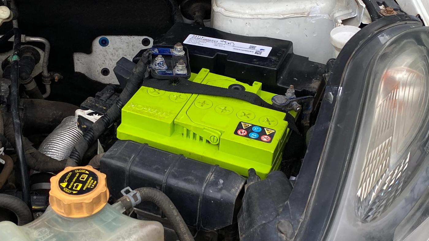 2019 Tata NEXON XM PETROL, Petrol, Manual, 11,124 km, Engine View - Left