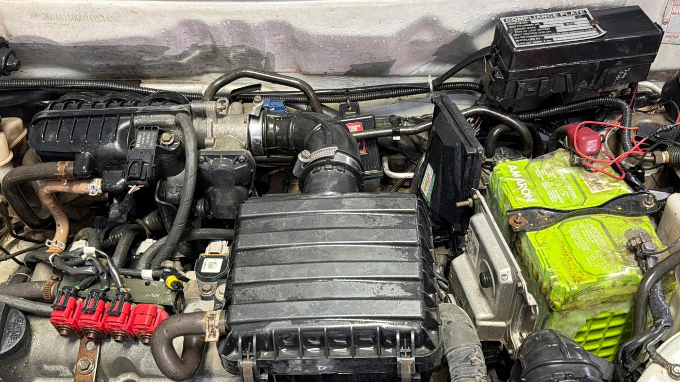 2016 Maruti Alto 800 LXI, CNG, Manual, 60,696 km, Engine View - Left