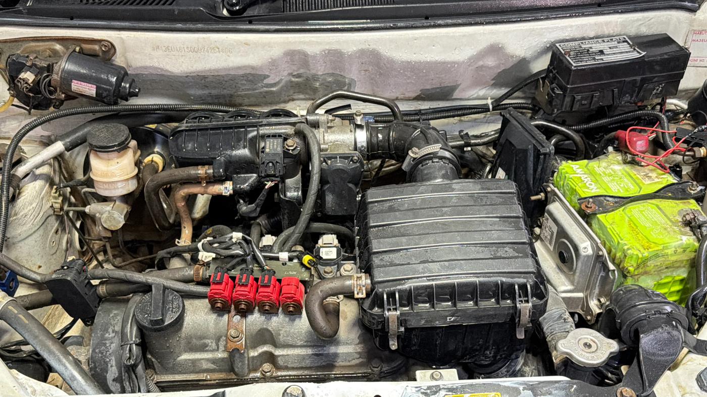 2016 Maruti Alto 800 LXI, CNG, Manual, 60,696 km, Engine View