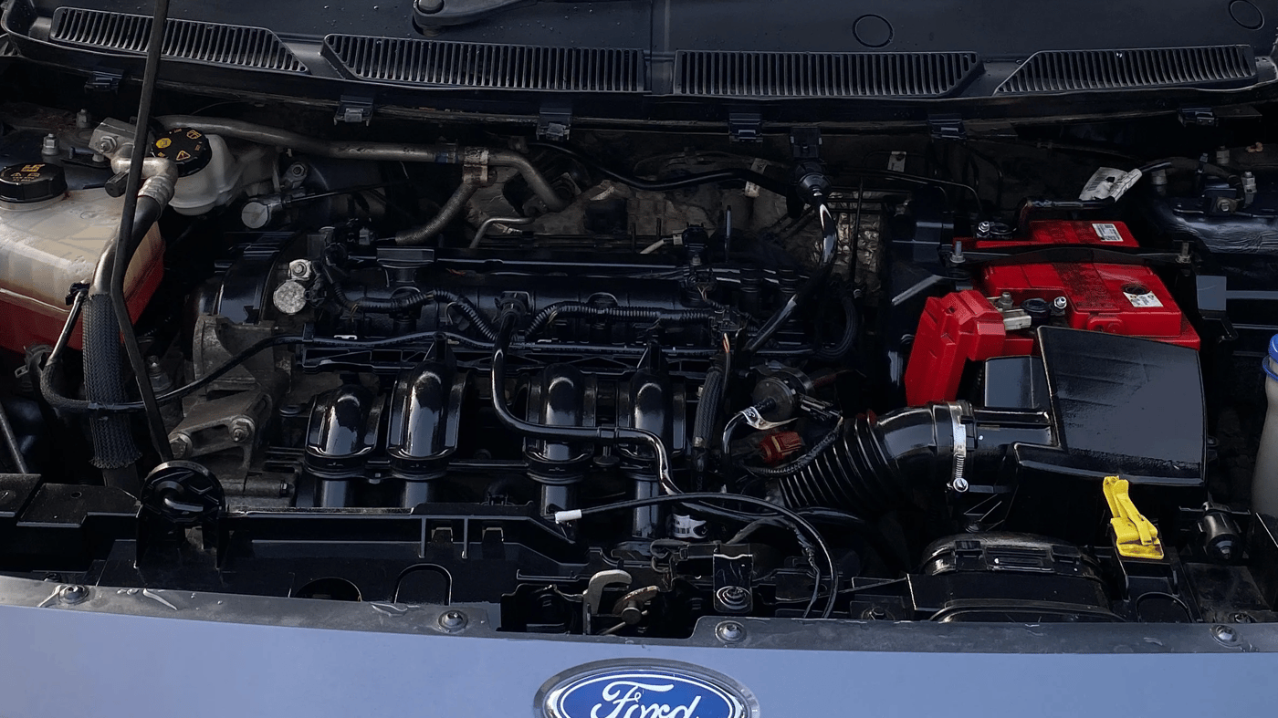 2018 Ford Figo Aspire TITANIUM 1.2 PETROL, Petrol, Manual, 49,578 km, Engine View